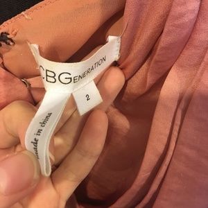BCBGeneration Dresses - BCBGeneration pink mini dress with black straps BCBGeneration Dresses - BCBGeneration pink mini dress with black straps